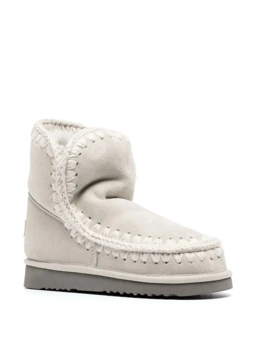 Mou chunky slip-on boots