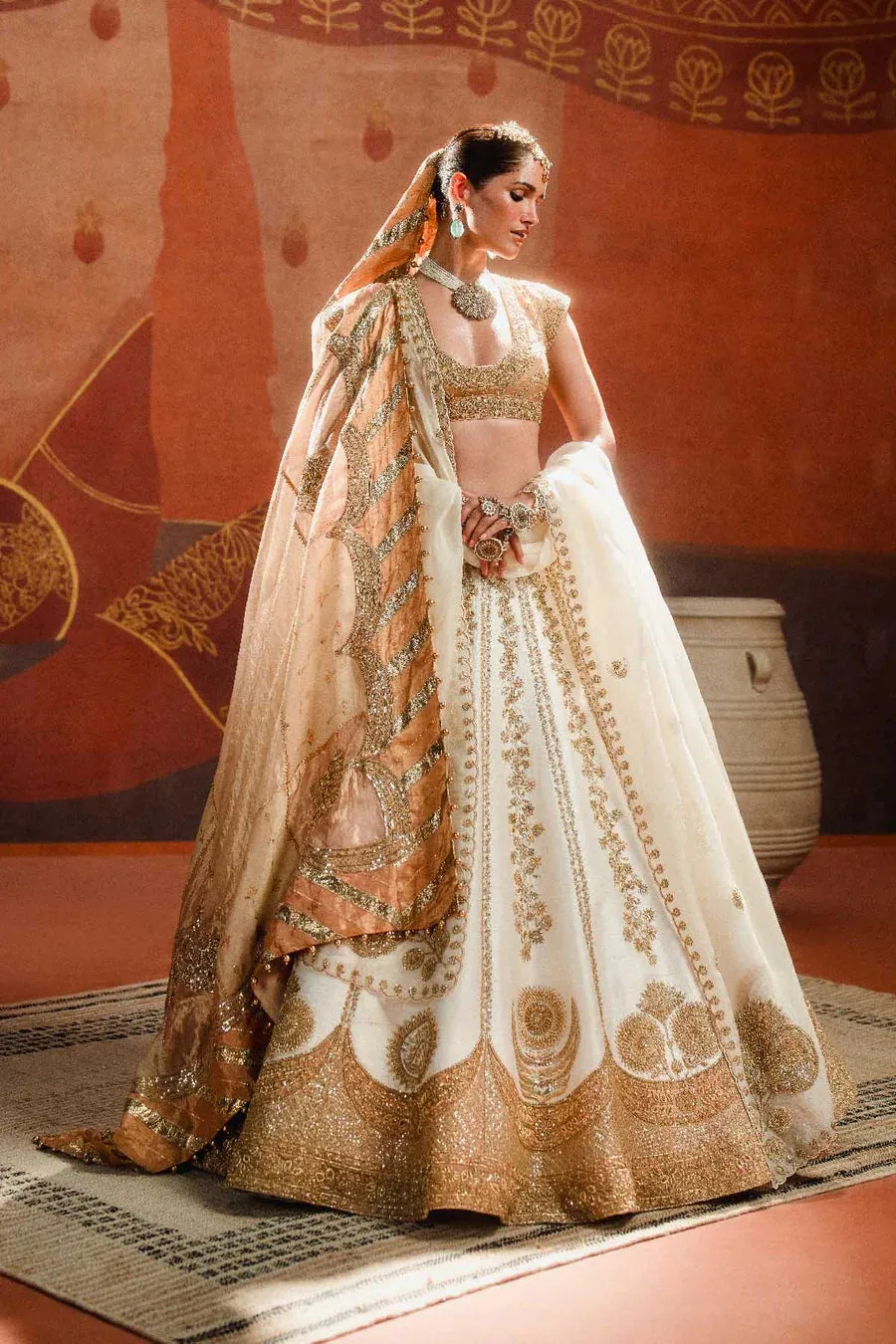 Nan Khatai Lehenga[with original dupatta]