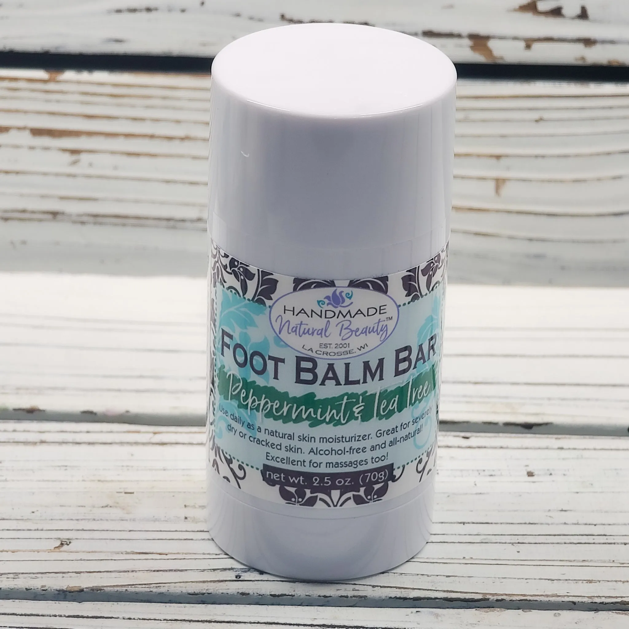 Natural Foot Care | Peppermint & Tea Tree Foot Balm Bars
