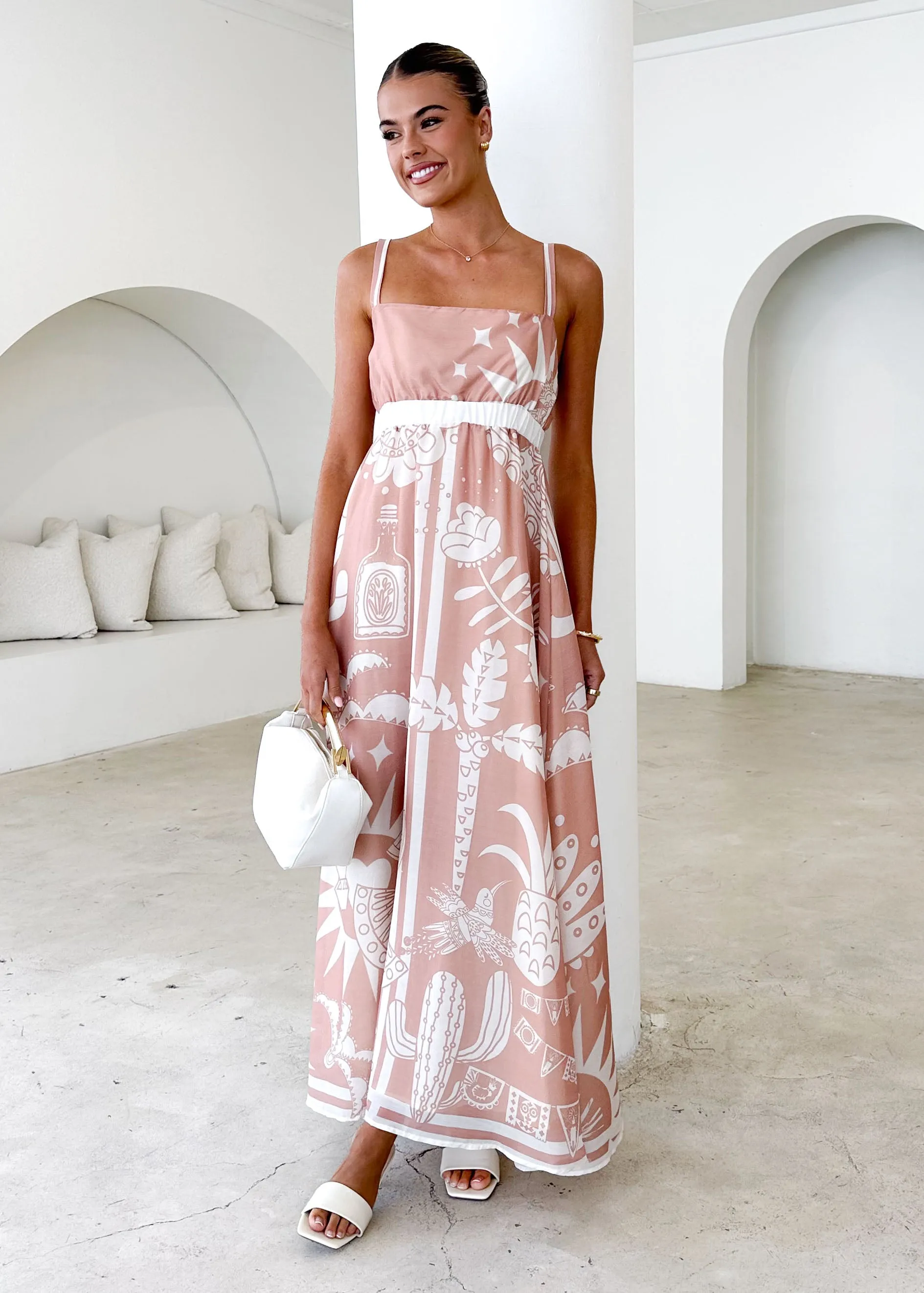 Nerina Maxi Dress - Sand Cabos