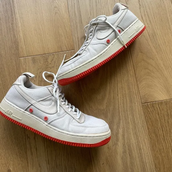 Nike air force 1 canvas desert sand sneaker mens 8.5