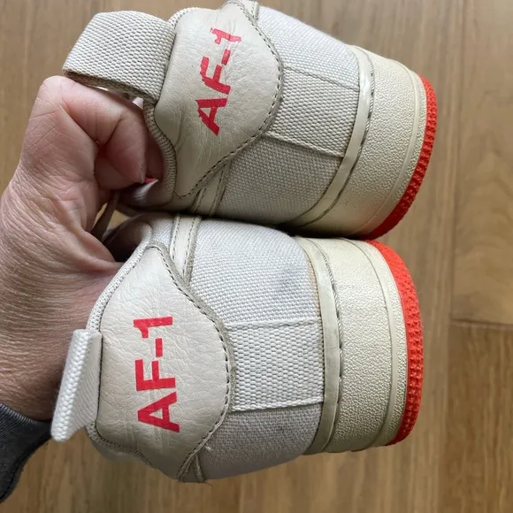 Nike air force 1 canvas desert sand sneaker mens 8.5