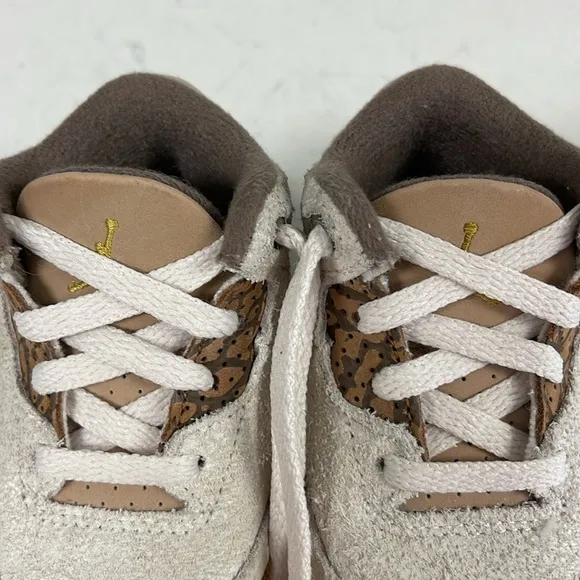Nike Air Jordan 3 Retro TD Palomino Toddler Size 4C DM0968-102 Worn 3-4 times