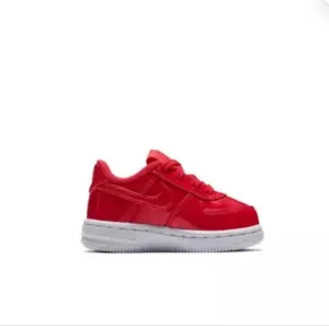 Nike Toddler Air Force One Sneakers. Siren Red Size 6C UV Low