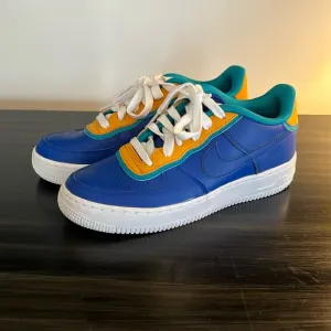 Nike Air Force 1 Low LV8 GS Double Layered Indigo Force BV1084-400 Sneakers 6Y