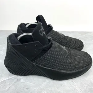 Nike Air Jordan Why Not Zer0.1 Low Mens‎ Size 8 Triple Black Sneakers AR0043-001