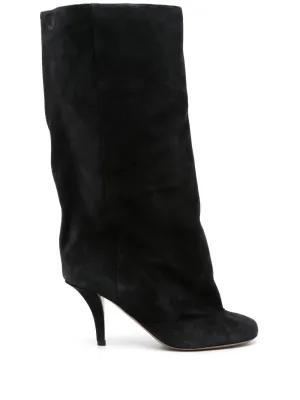Paris Texas 85mm suede boots