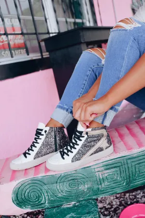Pia High Top Sneaker by Shu Shop - Black