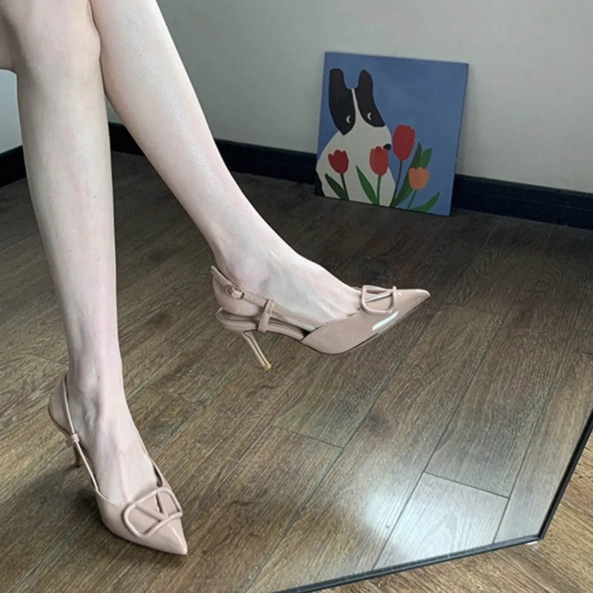 Point Toe Stiletto Pumps