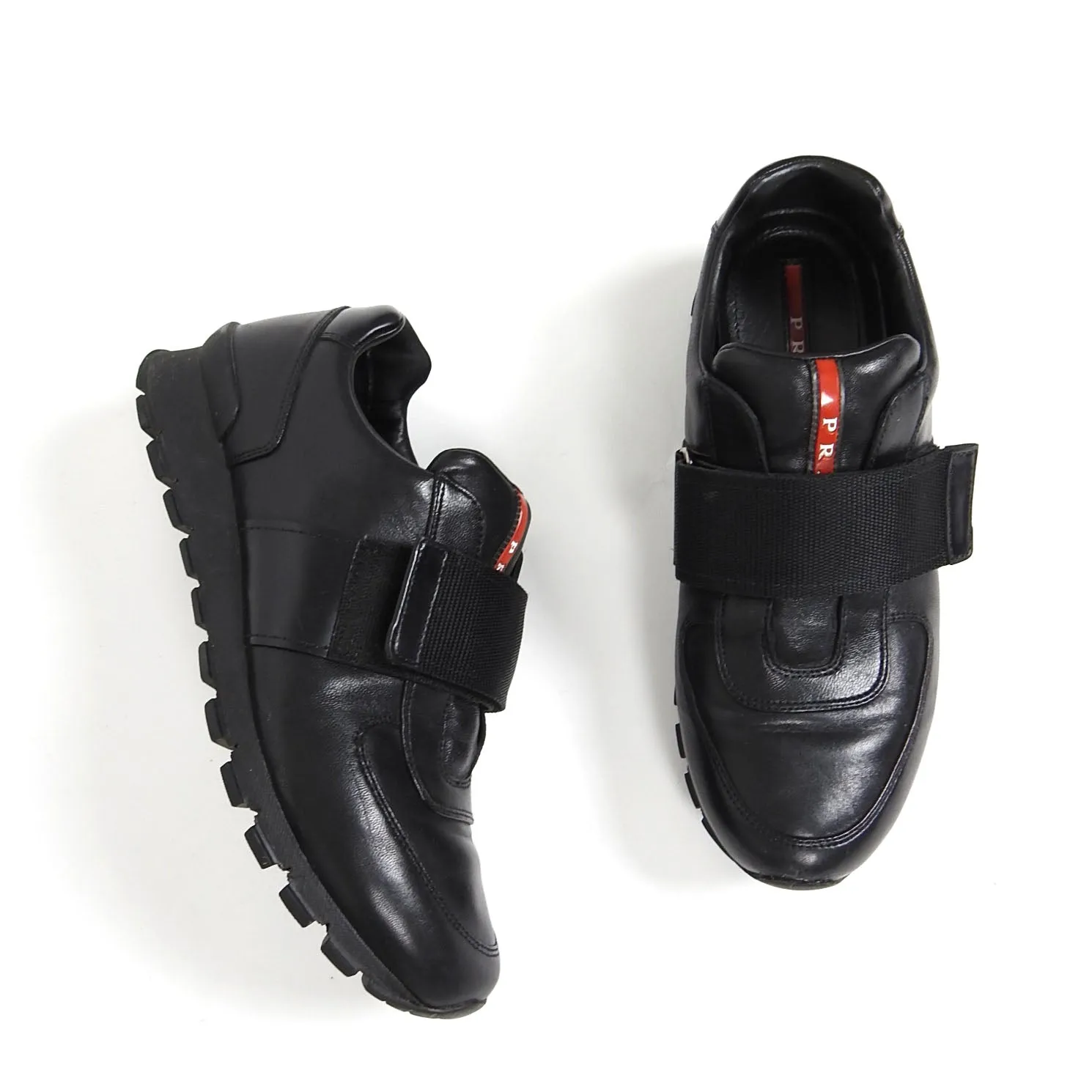 Prada Velcro Sneaker Black UK 7.5