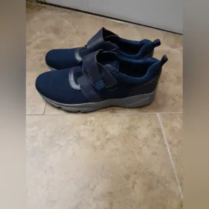 Propet Men's Stability Strap Sneaker Navy Blue Size 14D (M) Velcro Strap