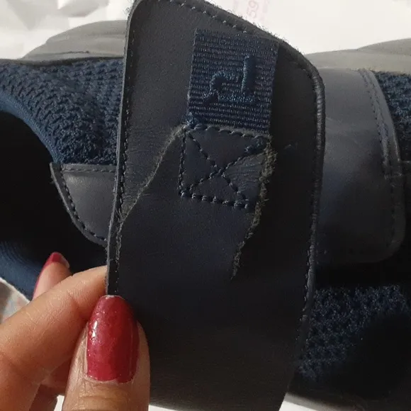 Propet Men's Stability Strap Sneaker Navy Blue Size 14D (M) Velcro Strap