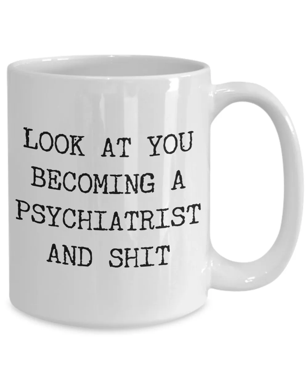 Psychiatrist Gifts Awesome Psychiatry Student Psychiatry Humor Funny Gift Idea For Psychiatrist Coffee Cup