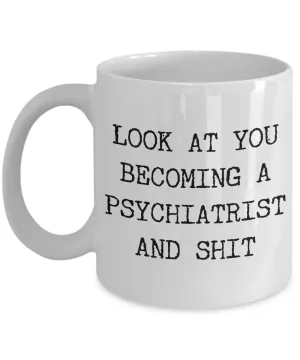 Psychiatrist Gifts Awesome Psychiatry Student Psychiatry Humor Funny Gift Idea For Psychiatrist Coffee Cup