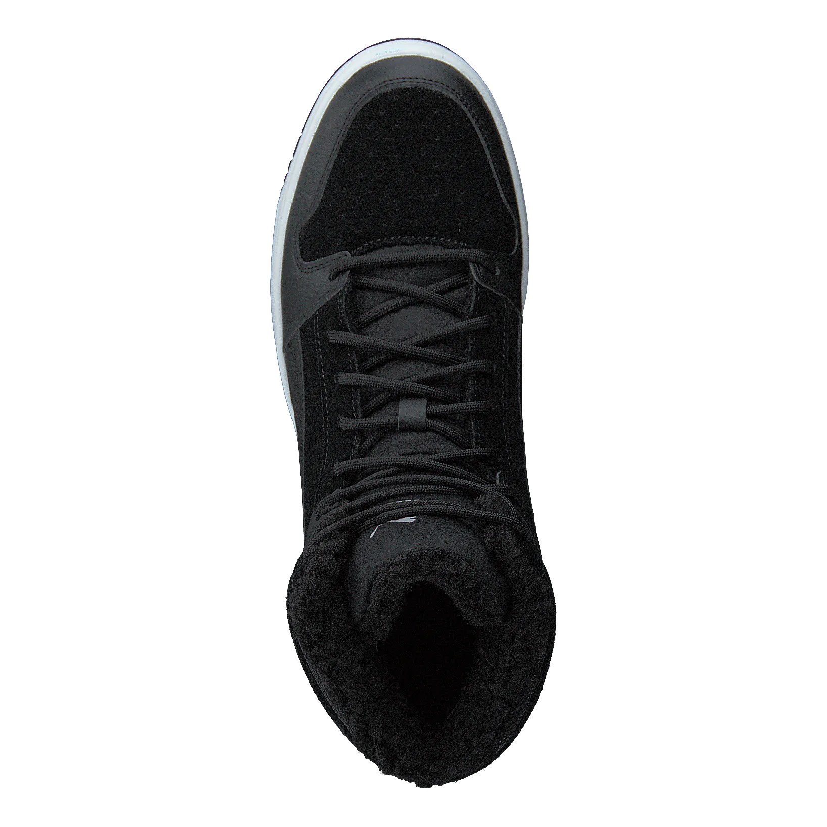 Puma Rebound Layup Fur Sd Jr Puma Black-puma White