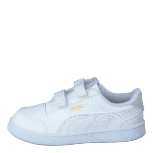 Puma Shuffle V Inf White-grayviolet-teamgold