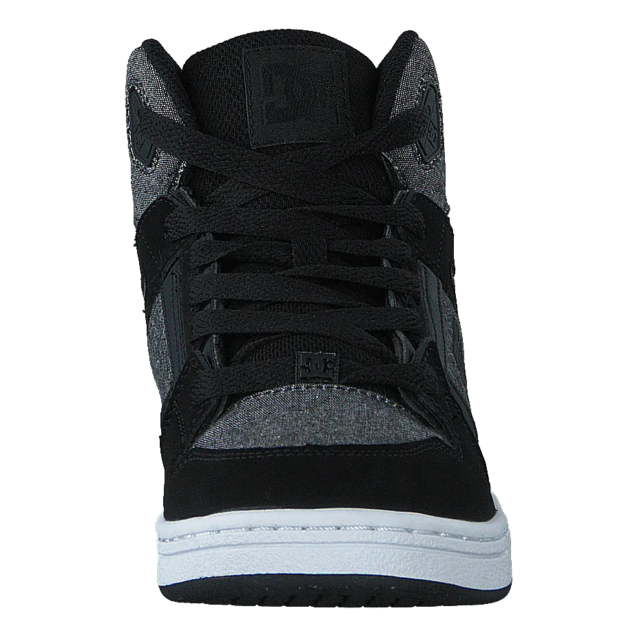 Pure High-top Black/heather Grey