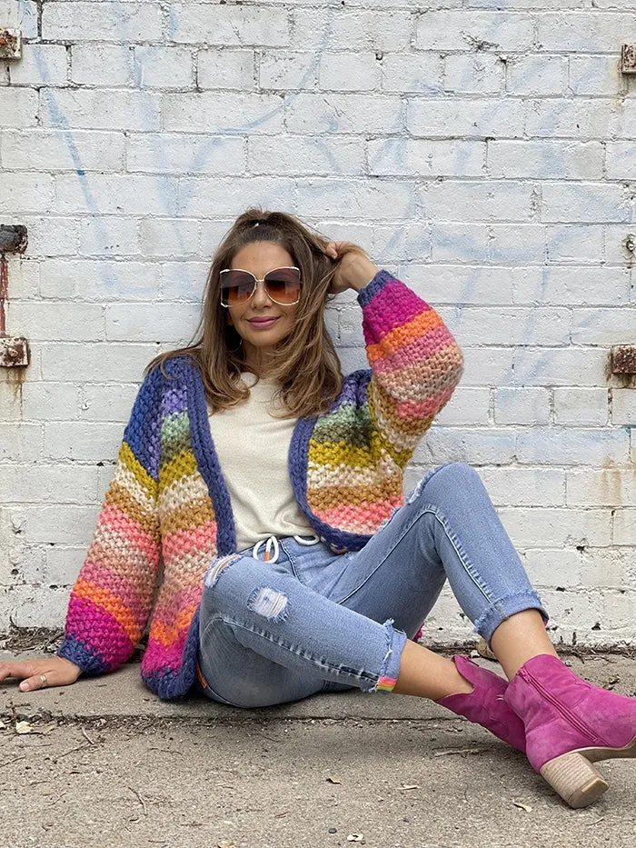 Rainbow Cardi