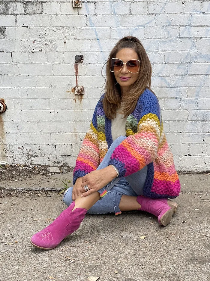 Rainbow Cardi