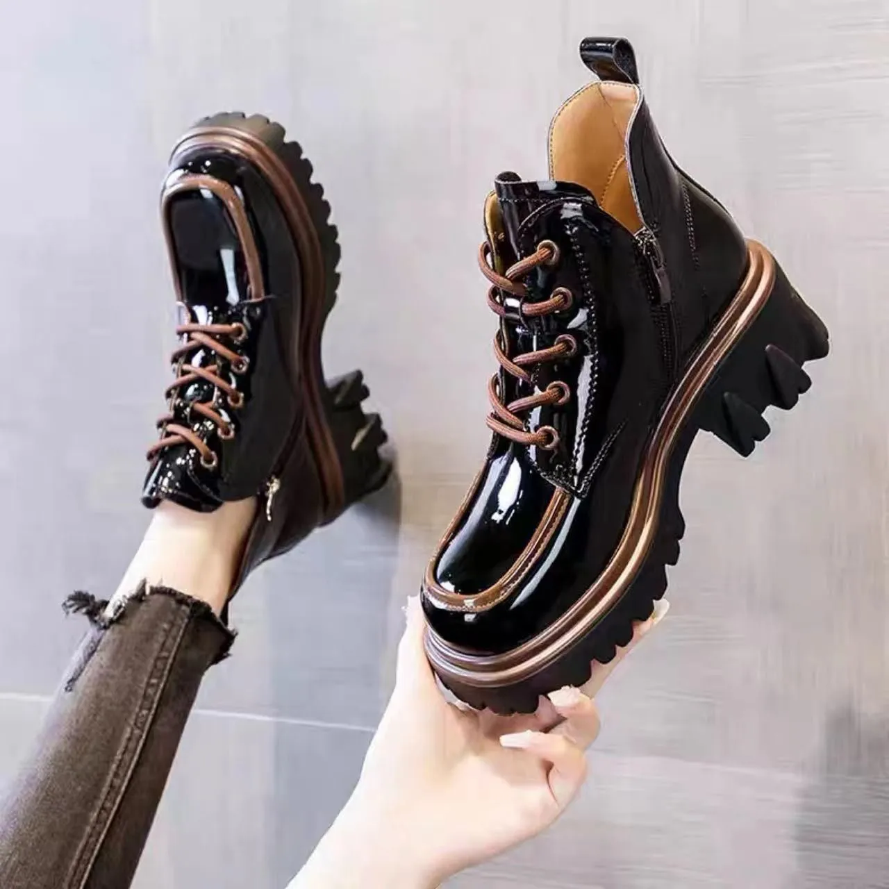 Retro Ankle Boots
