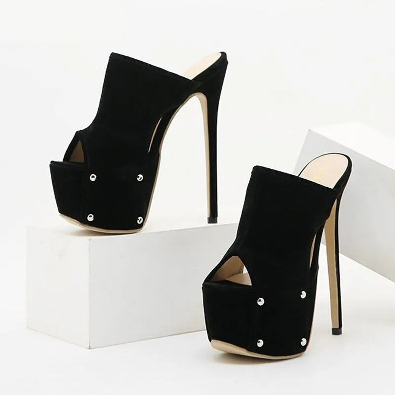 Rivet Stiletto High Heel