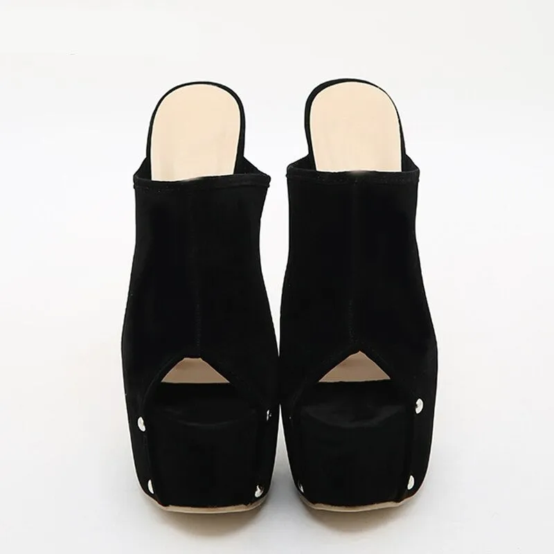 Rivet Stiletto High Heel