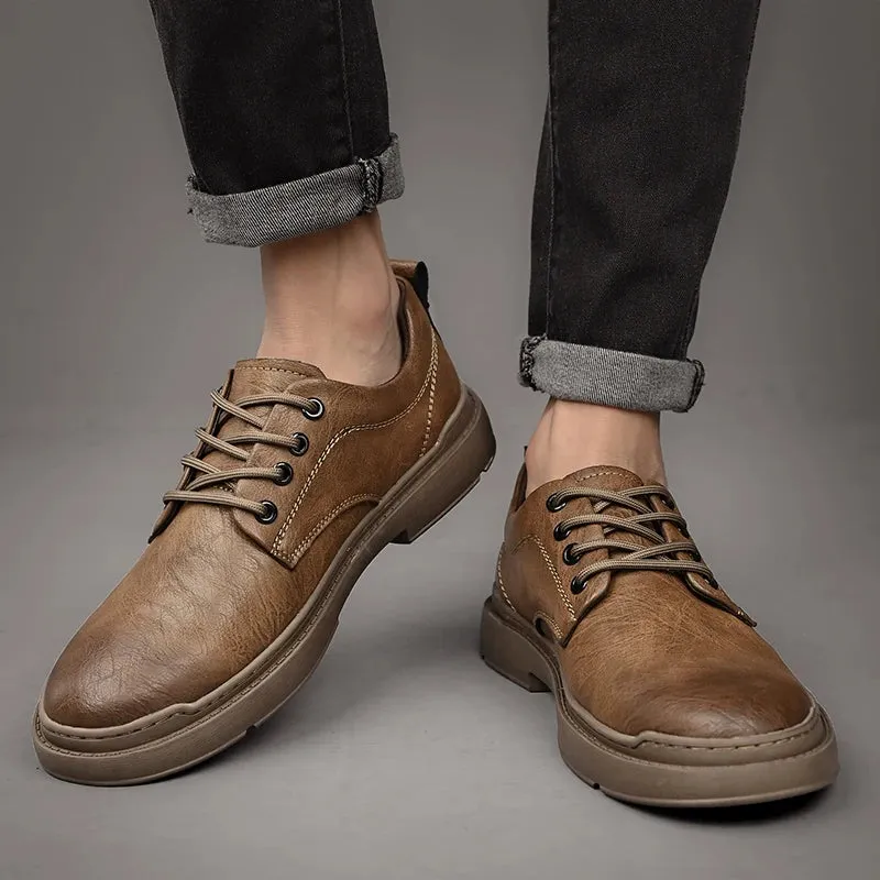RoyalStep Leder Oxford Schuhe
