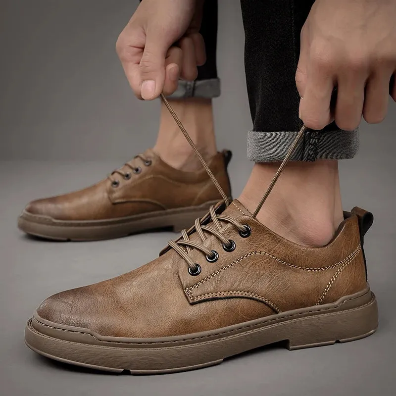 RoyalStep Leder Oxford Schuhe