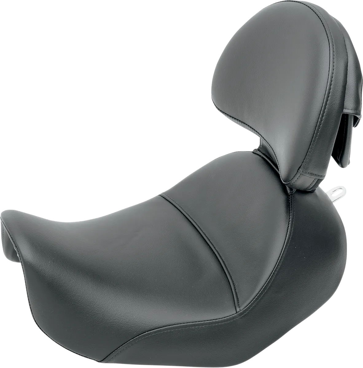 Saddlemen 807-03-0041 Renegade Heels Down Solo Seat with Driver Backrest without Studs