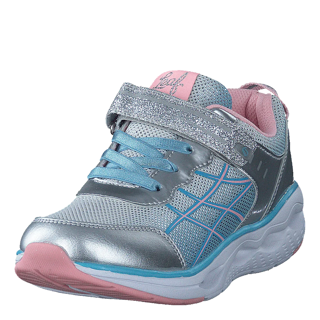 Samset Silver/pink