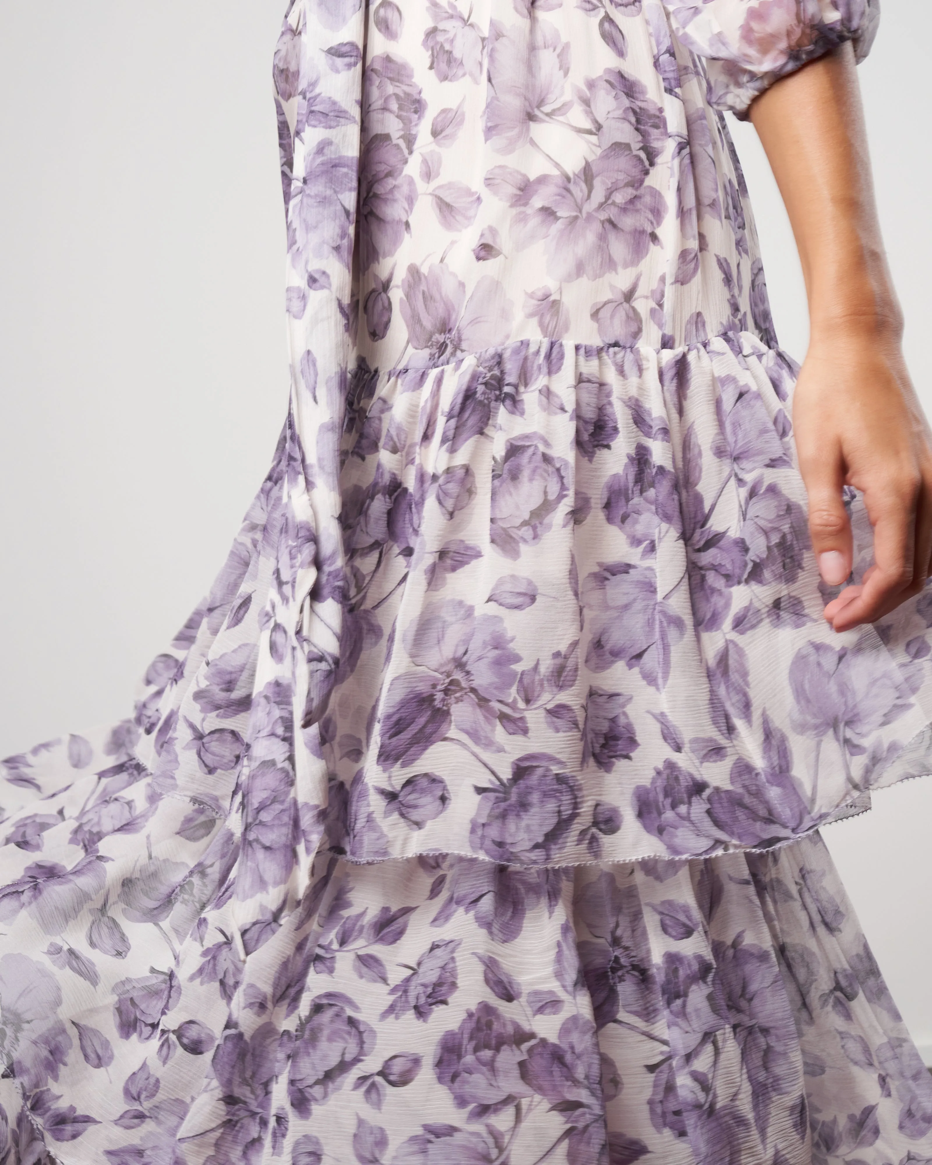 sara dress - violette nude