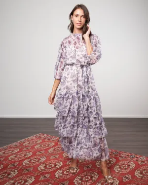 sara dress - violette nude