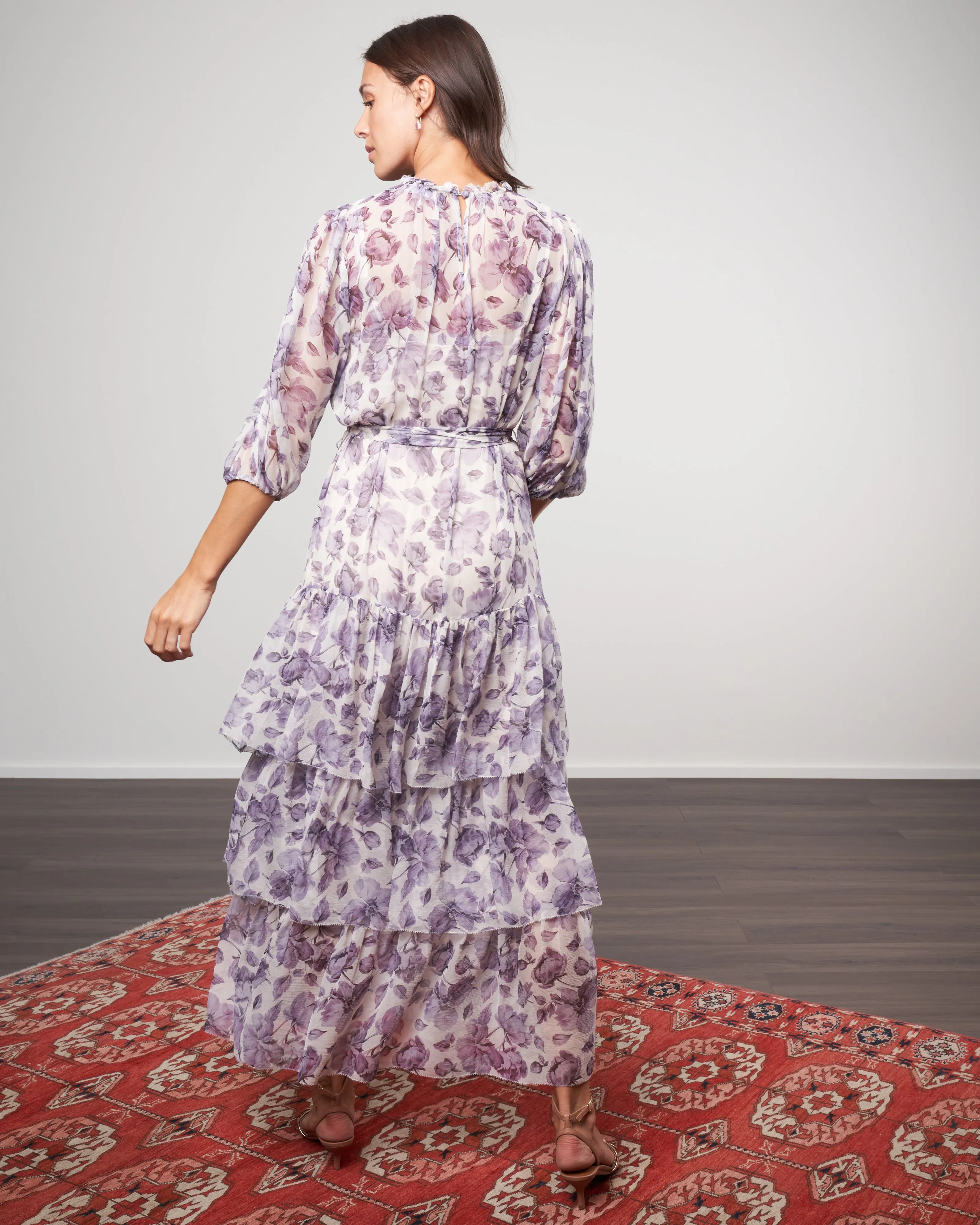 sara dress - violette nude