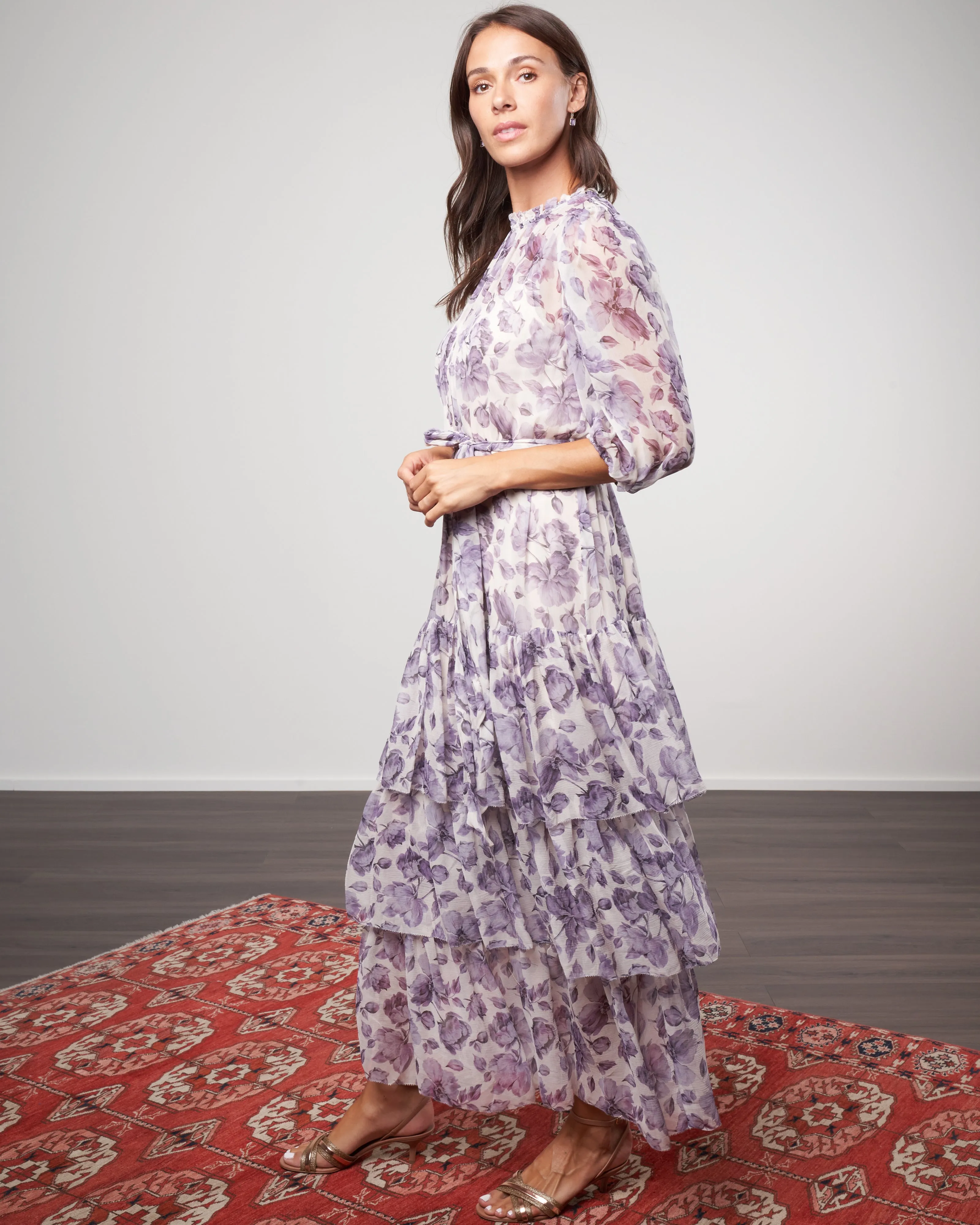 sara dress - violette nude