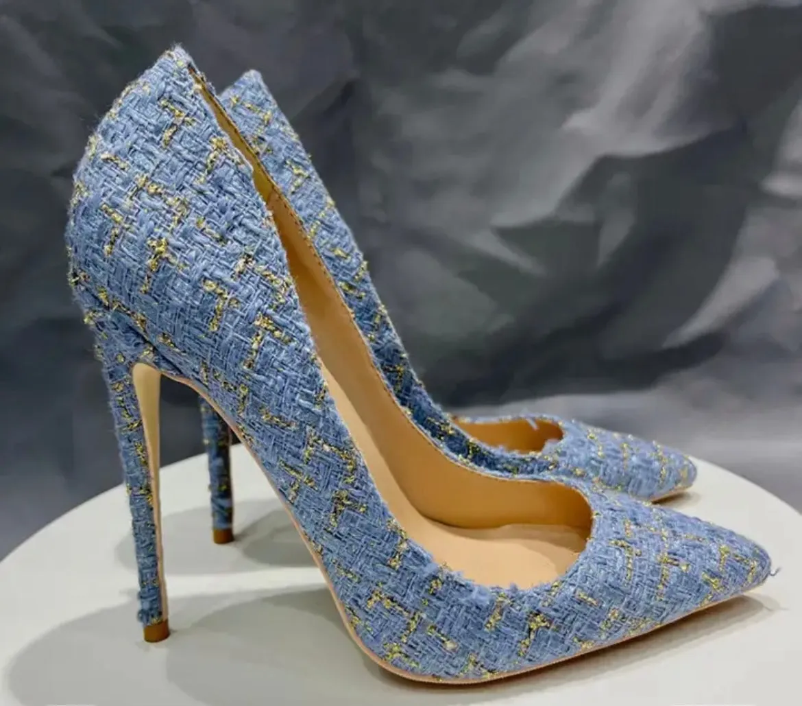 Sara Tweed Heels