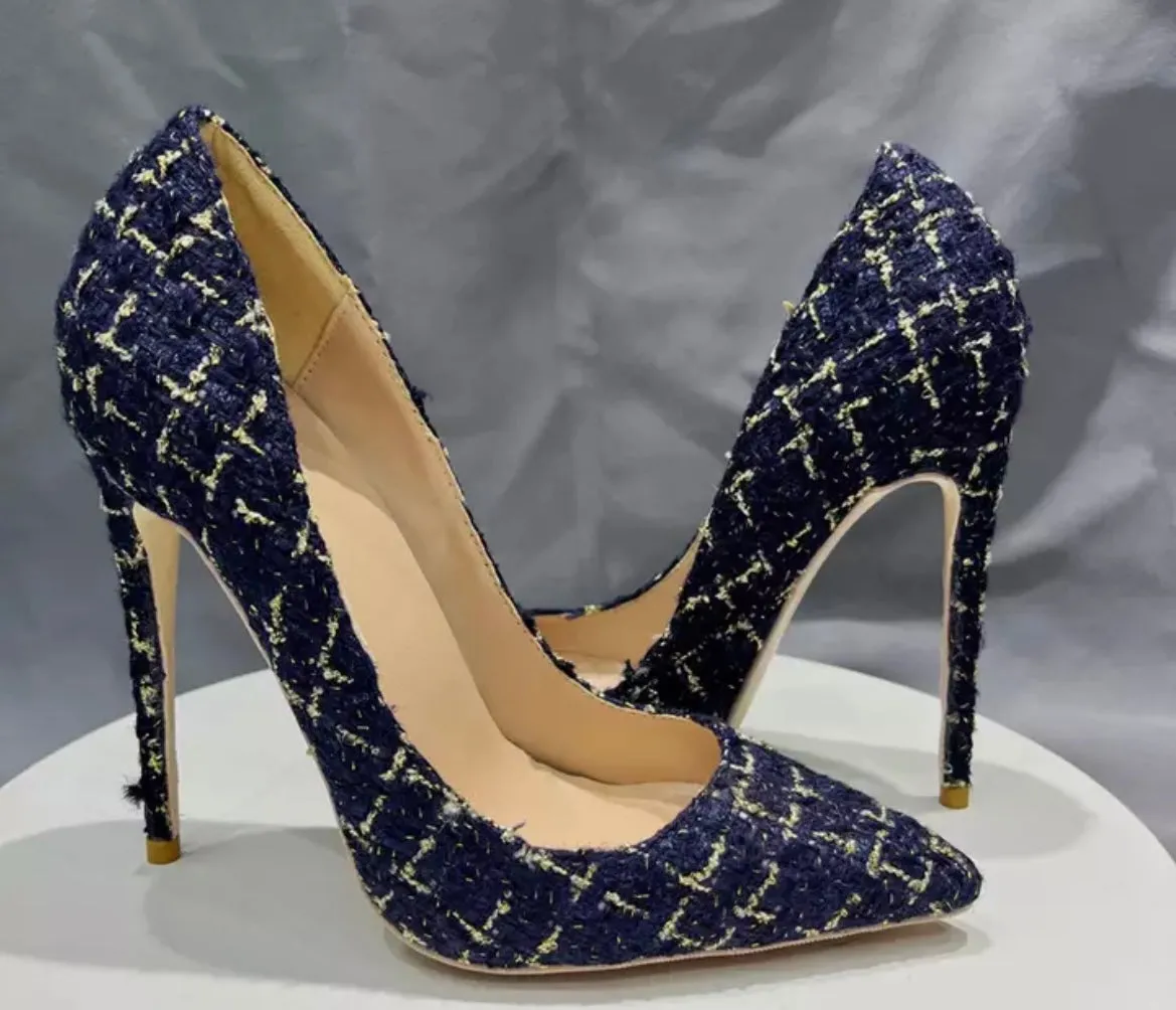 Sara Tweed Heels
