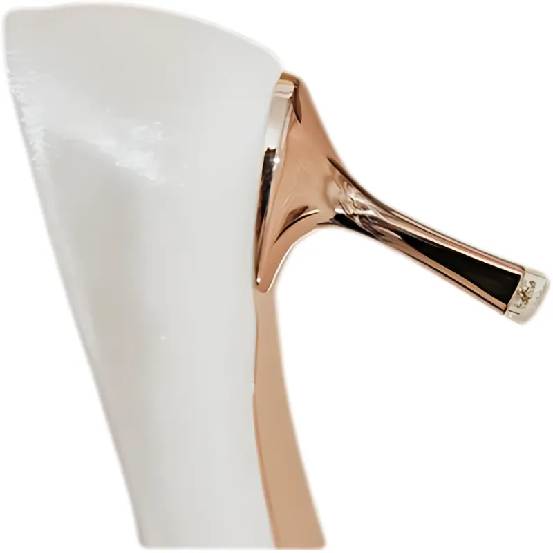 Satin Bloom Pointed-Toe Stiletto Heels