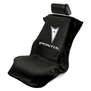 Seat Armour SA100PTCBE Pontiac Black Embroidery Seat Cover