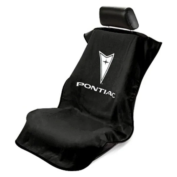 Seat Armour SA100PTCBE Pontiac Black Embroidery Seat Cover