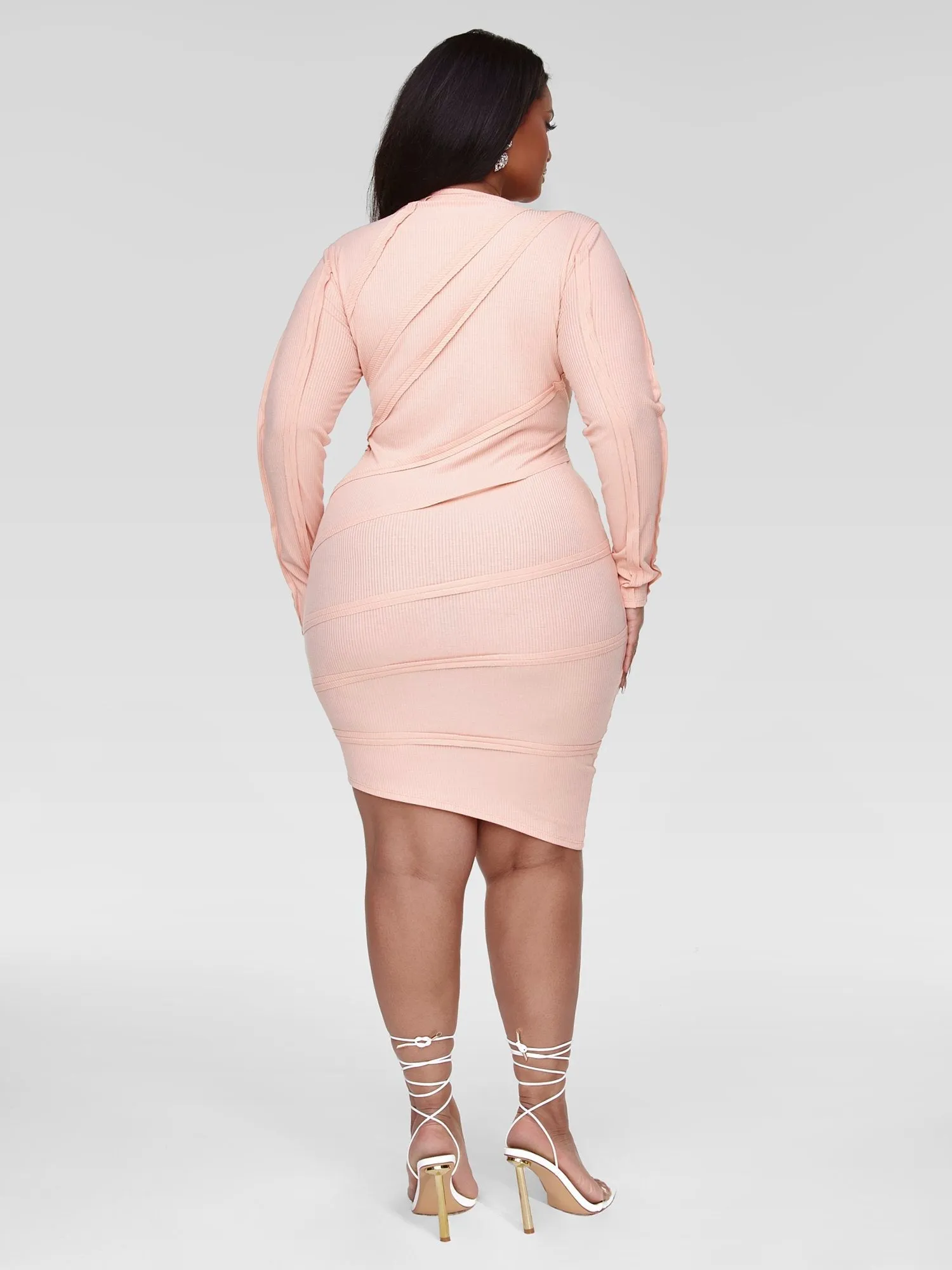 Shanna Seam Detail Bodycon Dress