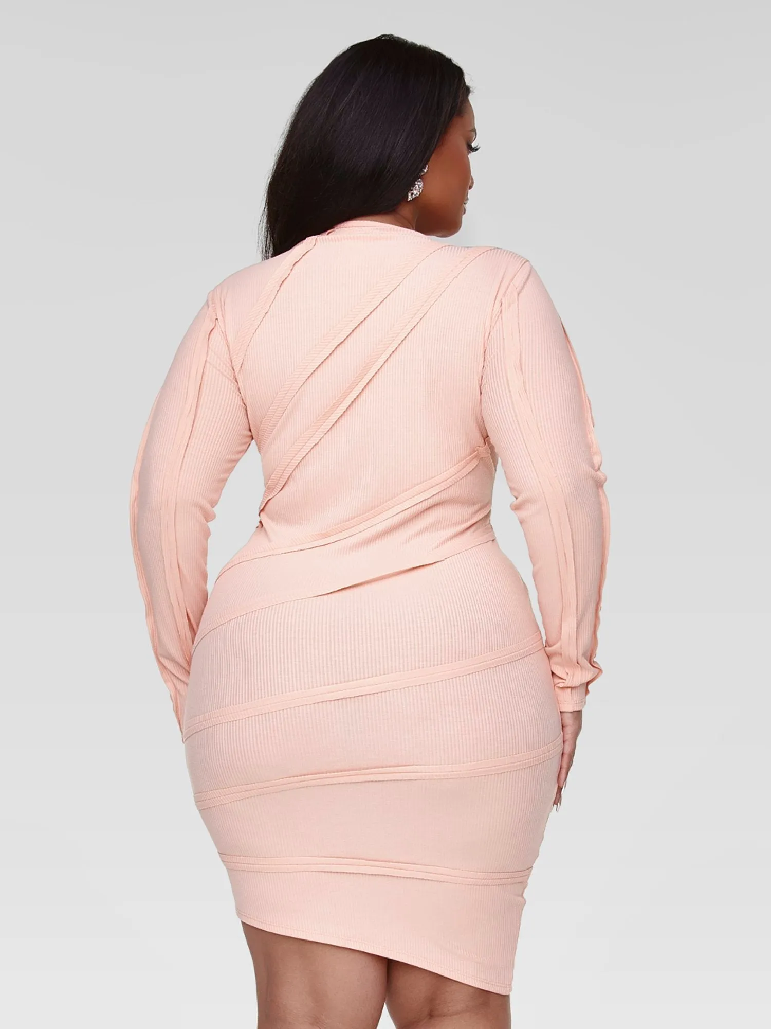 Shanna Seam Detail Bodycon Dress