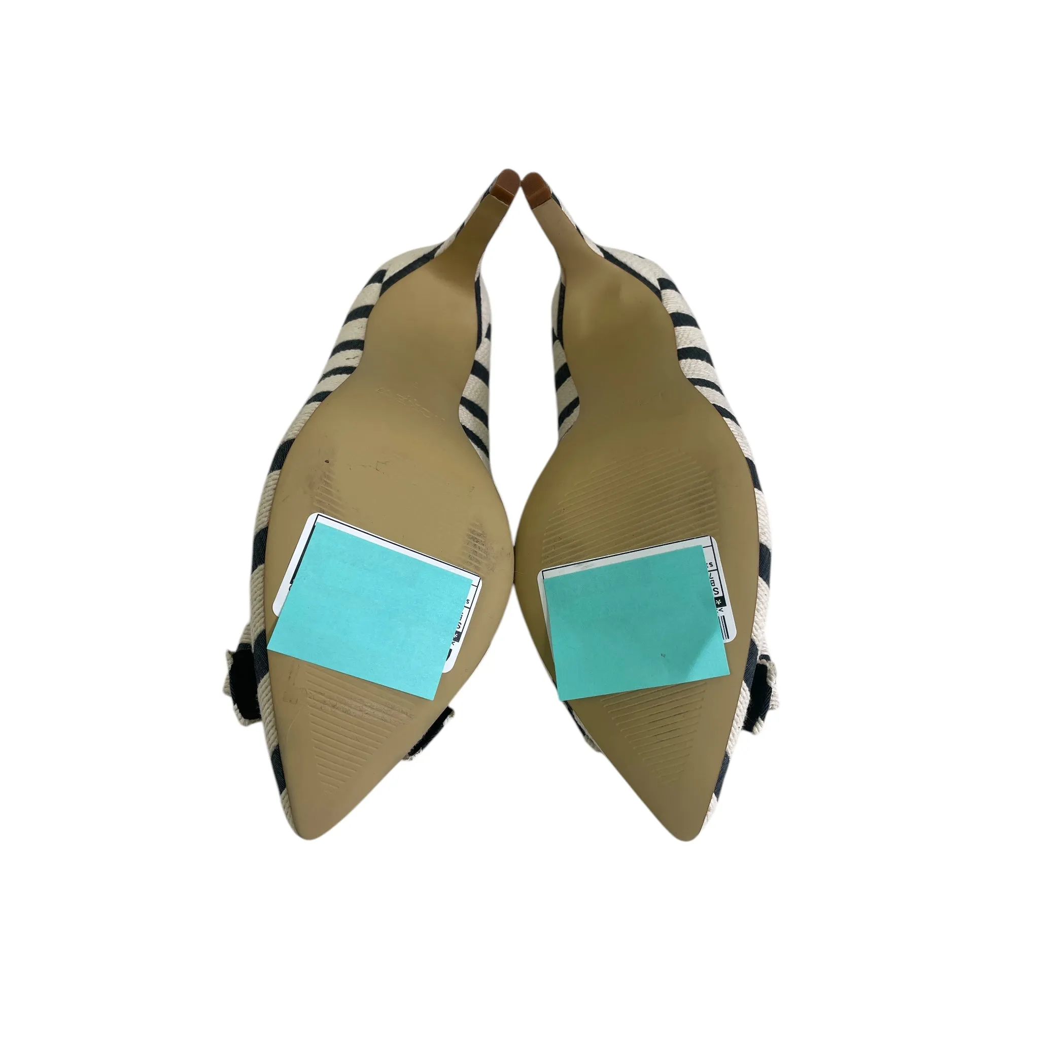 Shoes Heels Stiletto By J. Crew In Black & Cream, Size:7
