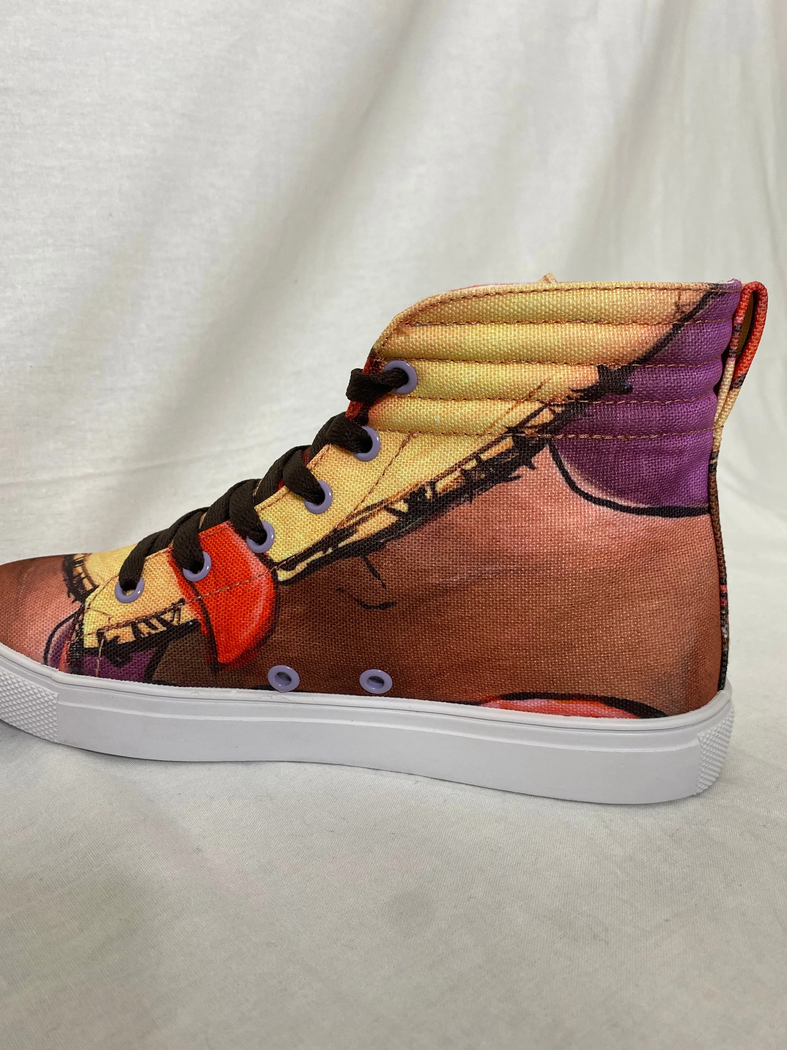 Shopping Day High-Top Sneakers