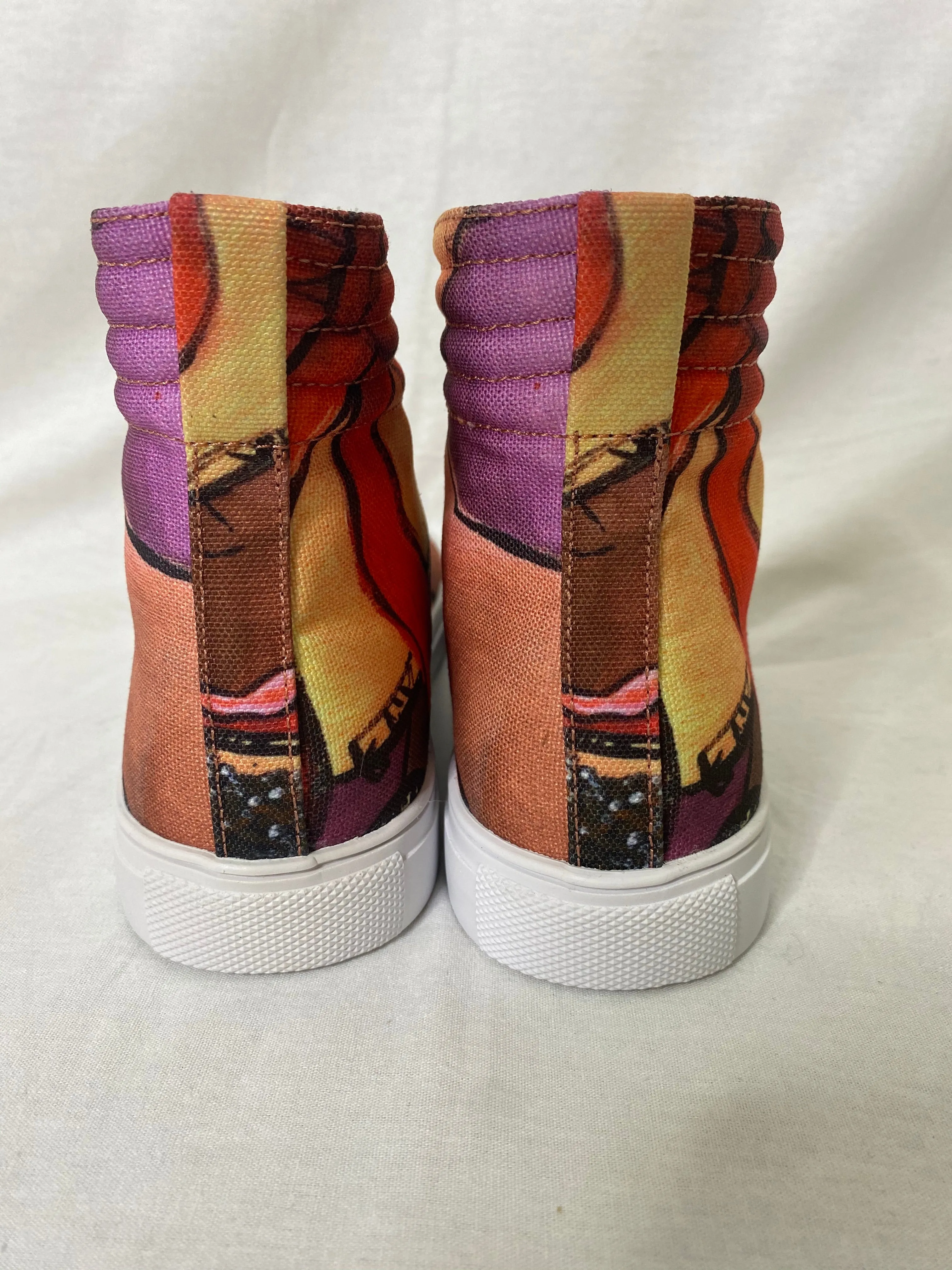 Shopping Day High-Top Sneakers
