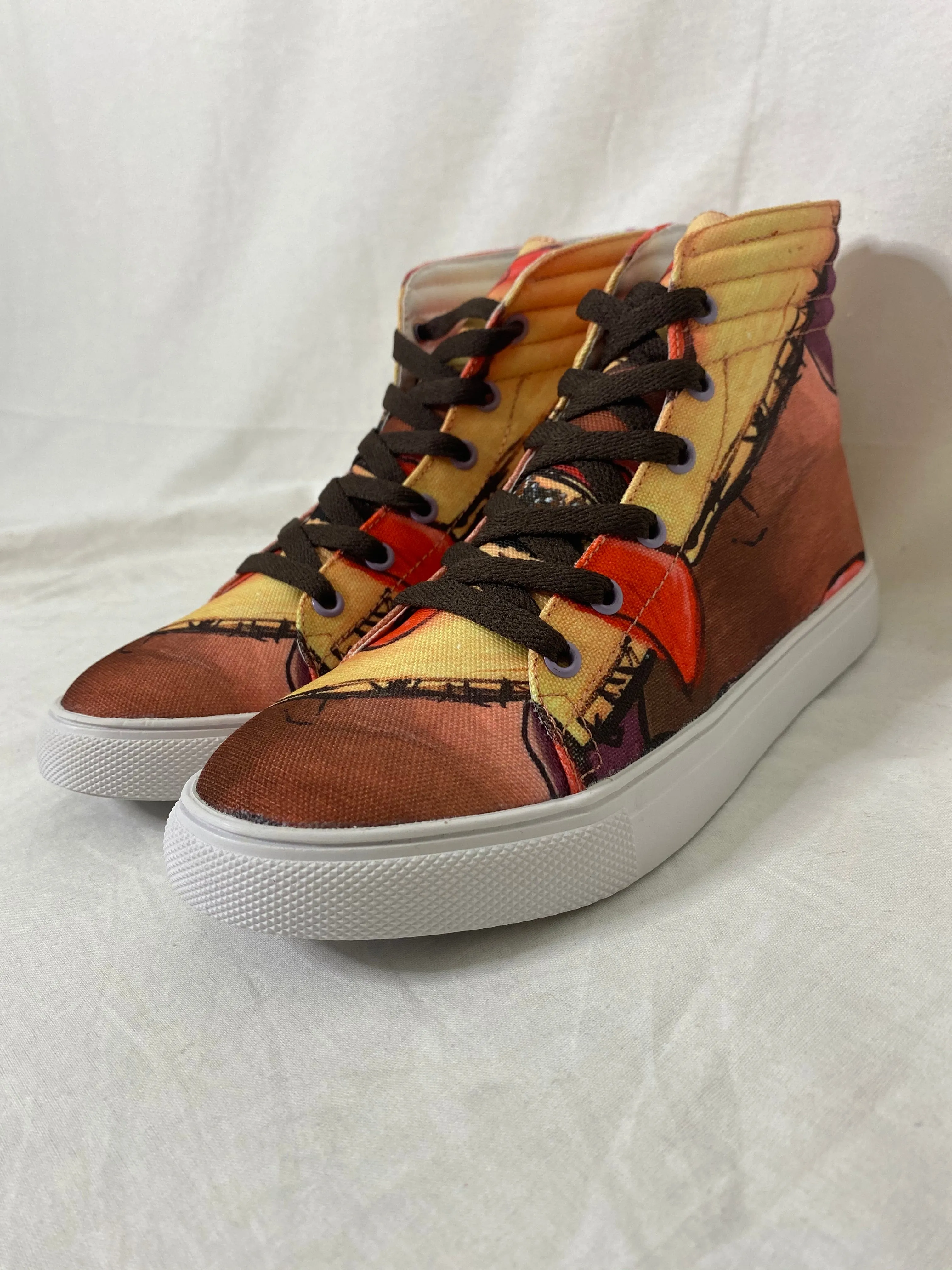 Shopping Day High-Top Sneakers