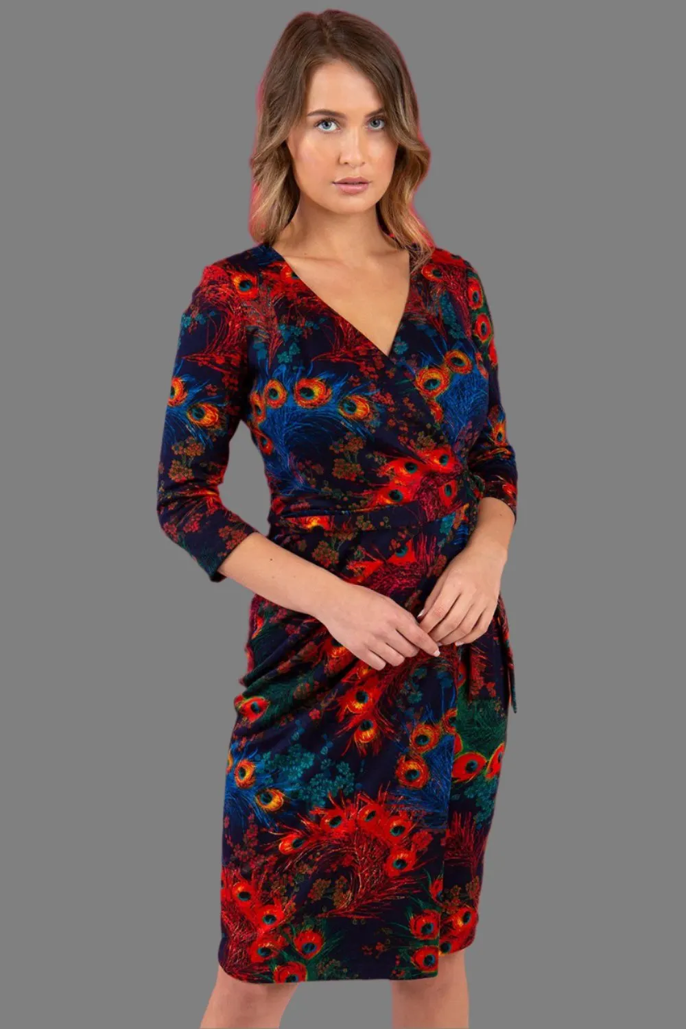 Sissinghurst Print Dress