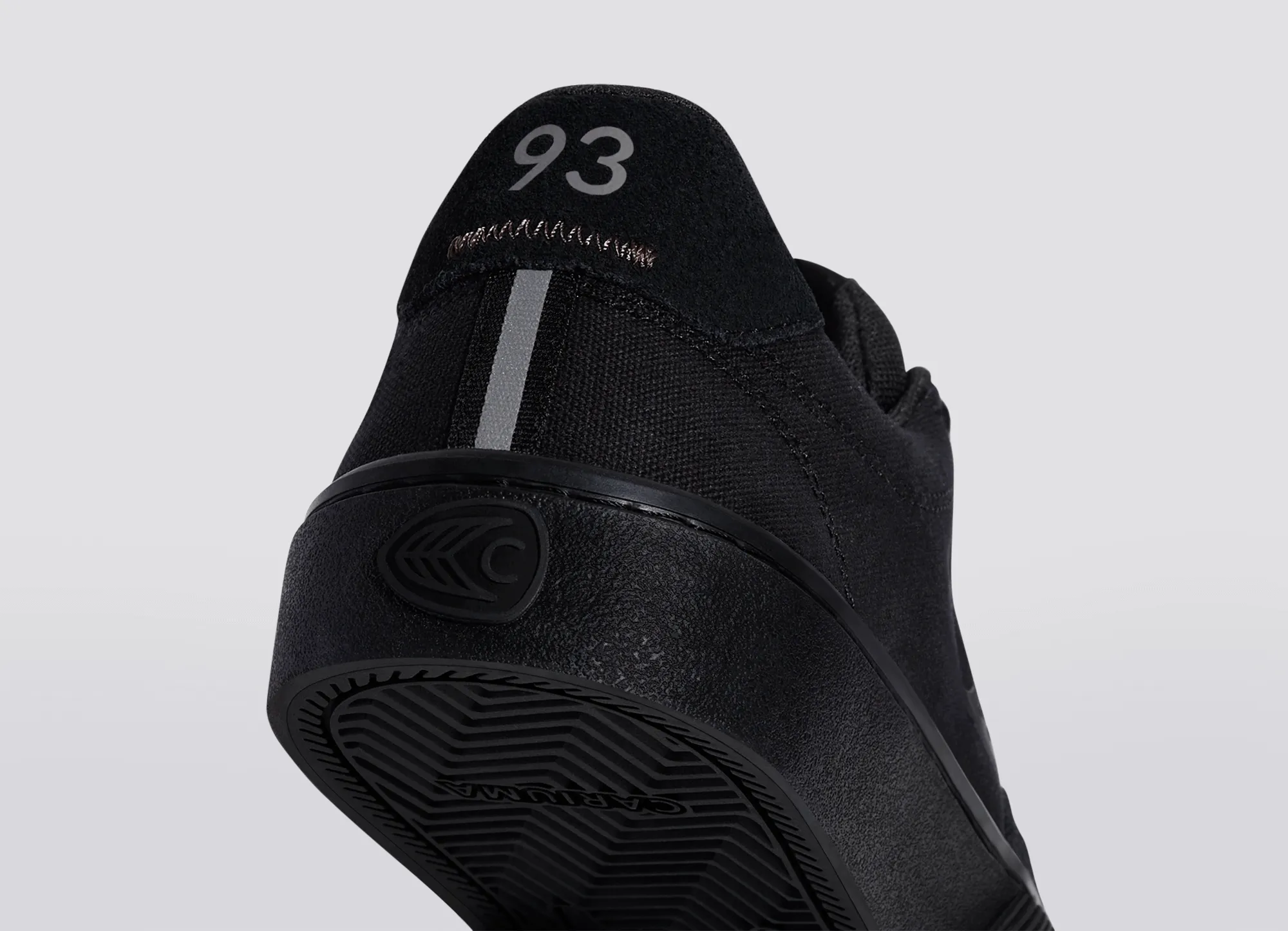 Skatepark of Tampa NAIOCA PRO All Black Suede and Canvas Black Logo Sneaker Men