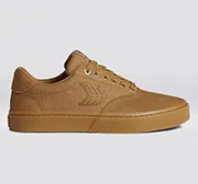 Skatepark of Tampa NAIOCA PRO Gum Camel Suede and Canvas Camel Logo Sneaker Women