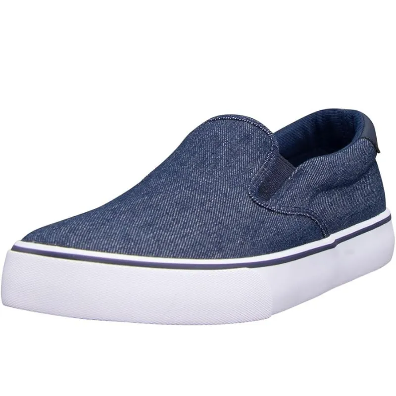 Slip On Canvas Sneakers - Flexible Sole Everyday Comfort