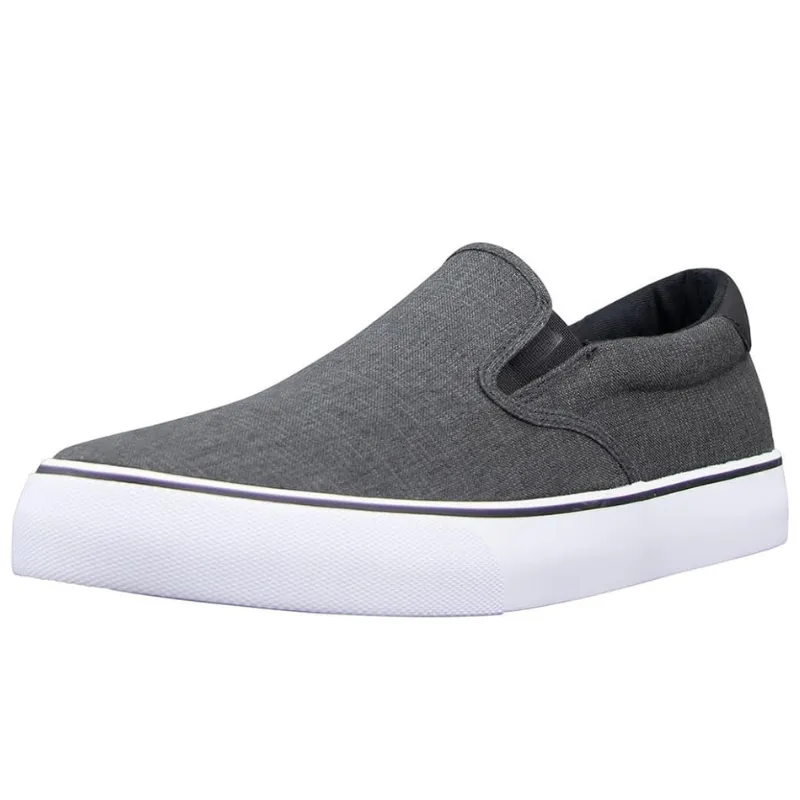 Slip On Canvas Sneakers - Flexible Sole Everyday Comfort